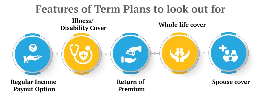 feature of term plan