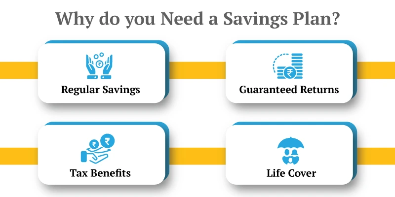 Reasons to Buy a Guaranteed Savings Plan | Buy Savings Plan Online